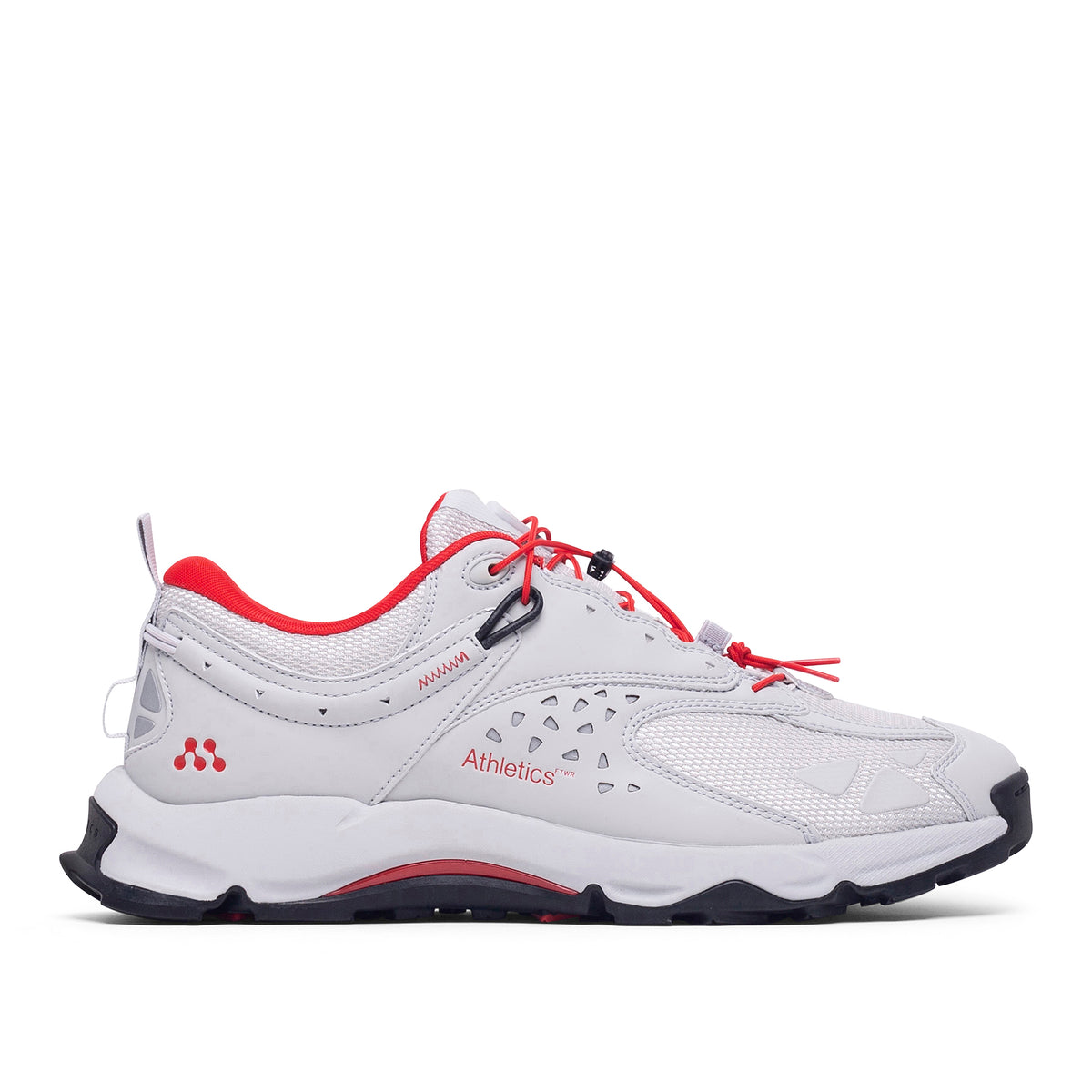 2.0 LOW - North Grey / High Risk Red – Athletics FTWR